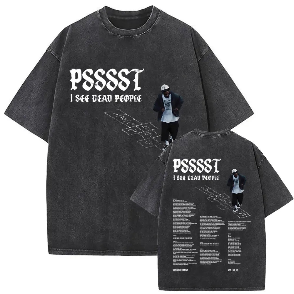 Kendrick Lamar Washed Vintage T-shirt