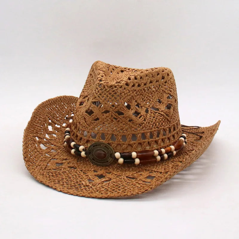 Vintage Summer Beach Bohemian Straw Hat