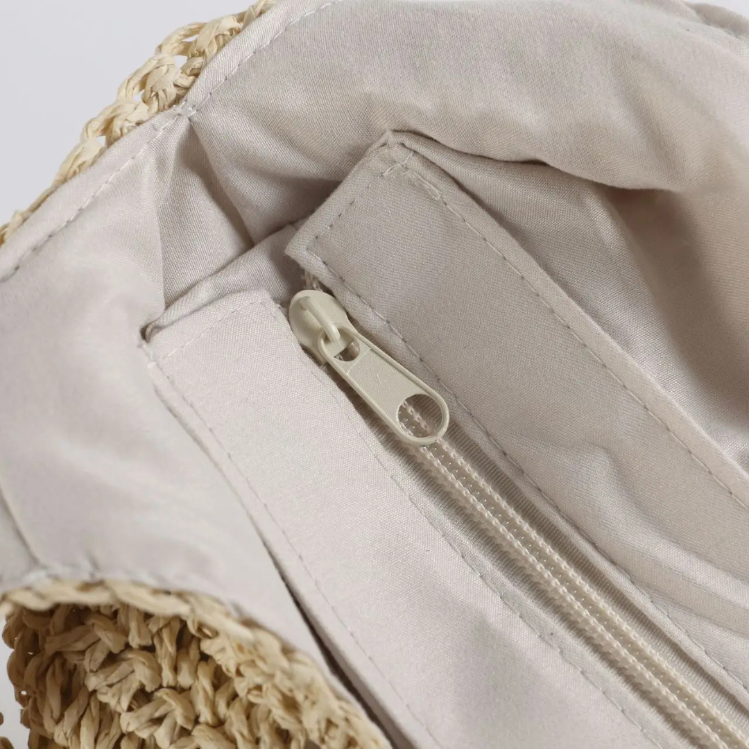 Fashion Rattan Shoulder Bags Wikcer Woven