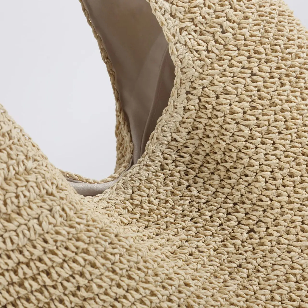 Fashion Rattan Shoulder Bags Wikcer Woven