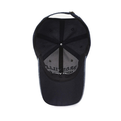 Baseball Cap Casual  Letter Embroidered Brosville NYS