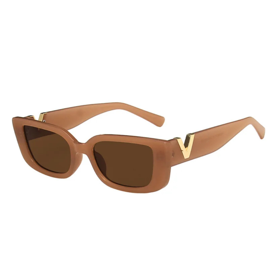 Vintage Retro Rectangle Sunglasses