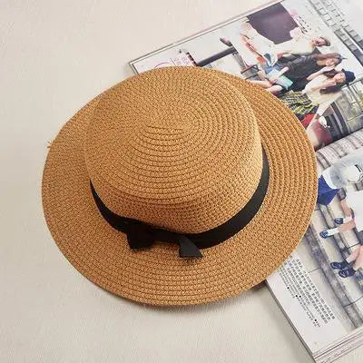 Simple Summer Beach Hat Lady