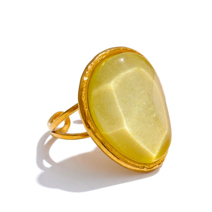 Resin Ring Stainless Steel Summer