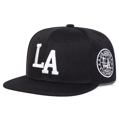 Letter Embroidery Hip-hop Cap L.A