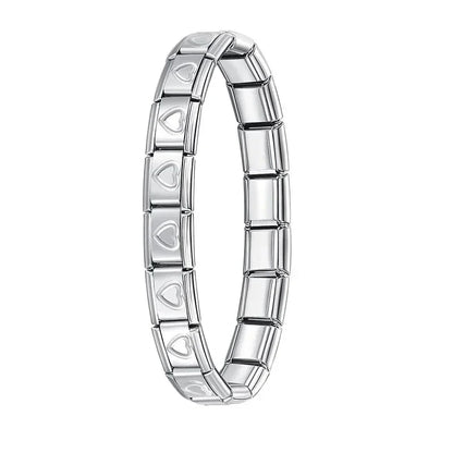 Hapiship Charm Bracelet Stainless Steel