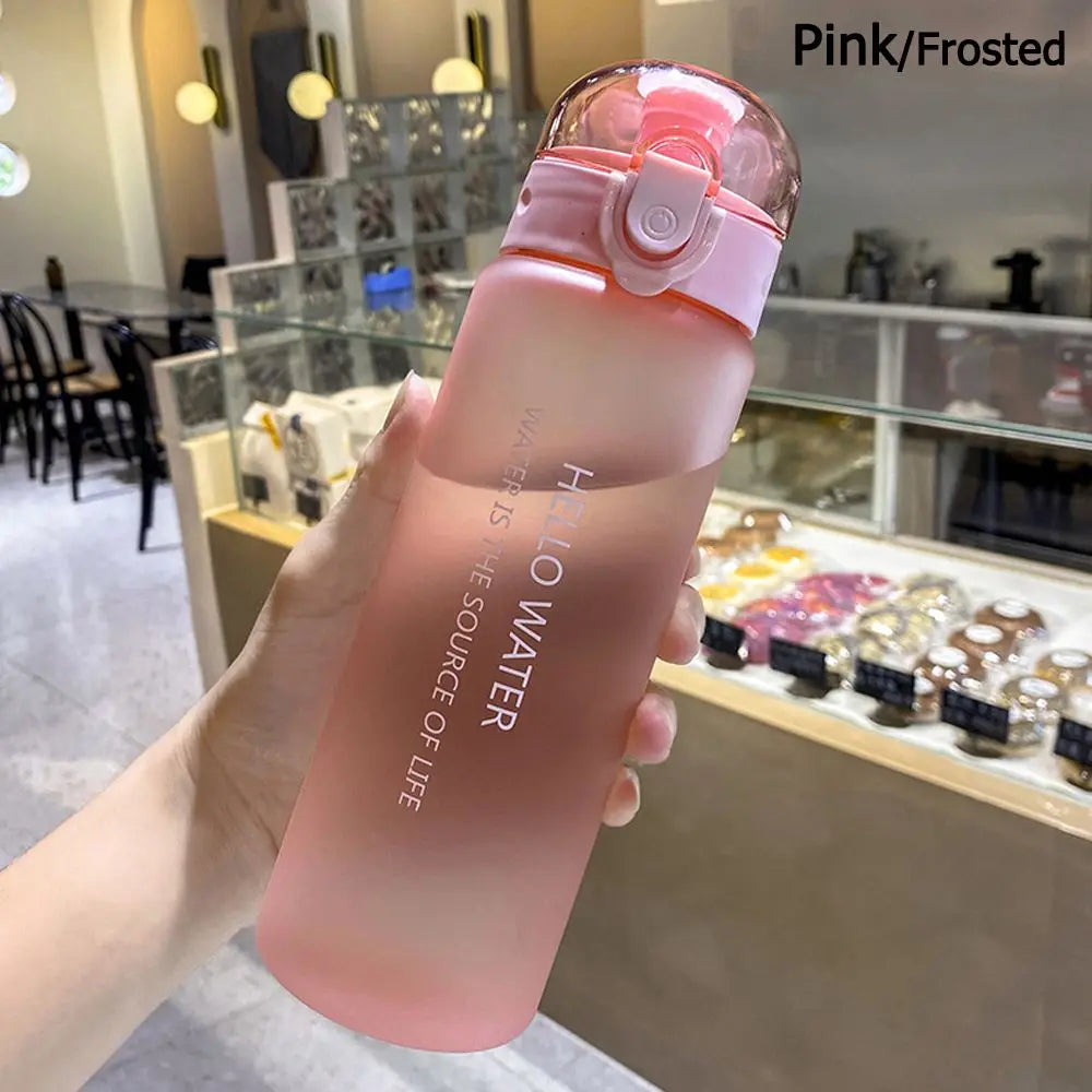Transparent Water Bottle Portable