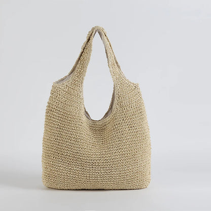 Fashion Rattan Shoulder Bags Wikcer Woven