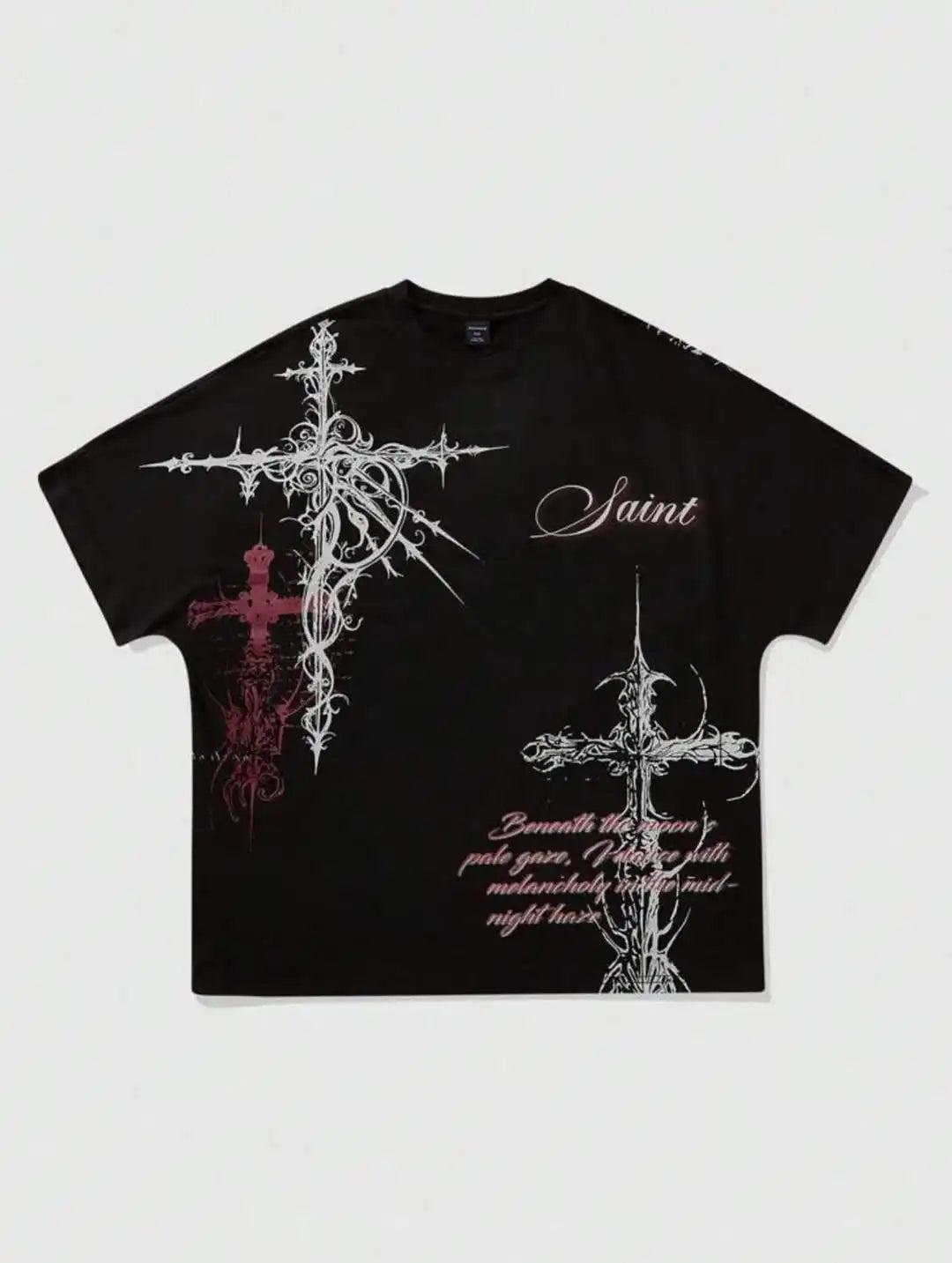 T shirt Fashion Gothic Clothing Short sleeve