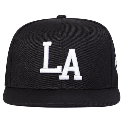 Letter Embroidery Hip-hop Cap L.A