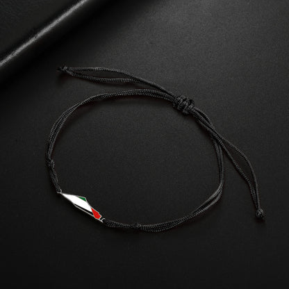 Palestine Charm Bracelets Stainless Steel Adjustable