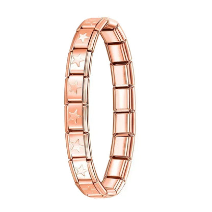 Hapiship Charm Bracelet Stainless Steel