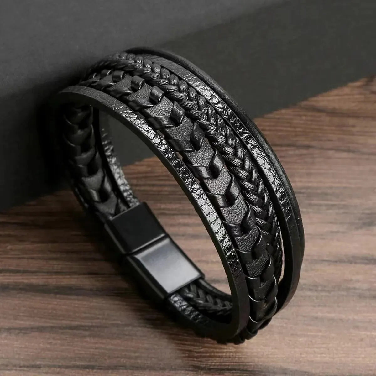 Multi-layered Vintage Braided Bracelet