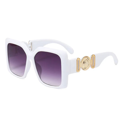 Square Sunglasses Luxury Retro UV400