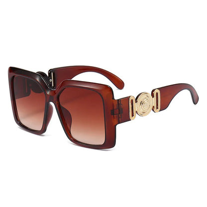 Square Sunglasses Luxury Retro UV400