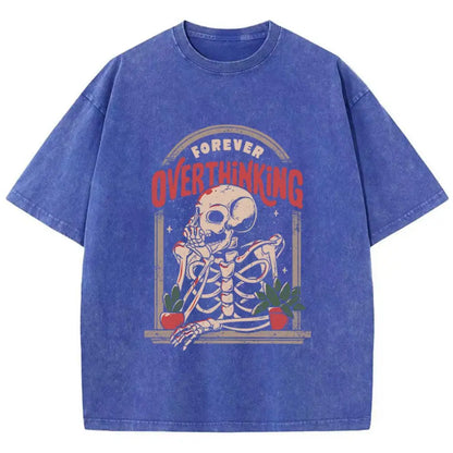 T-Shirts Skeleton Man On The Balcony