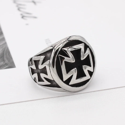 Ring Cross Punk