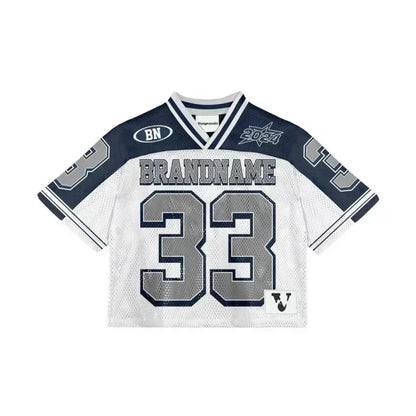 American trendy football jerseys retro streetwear