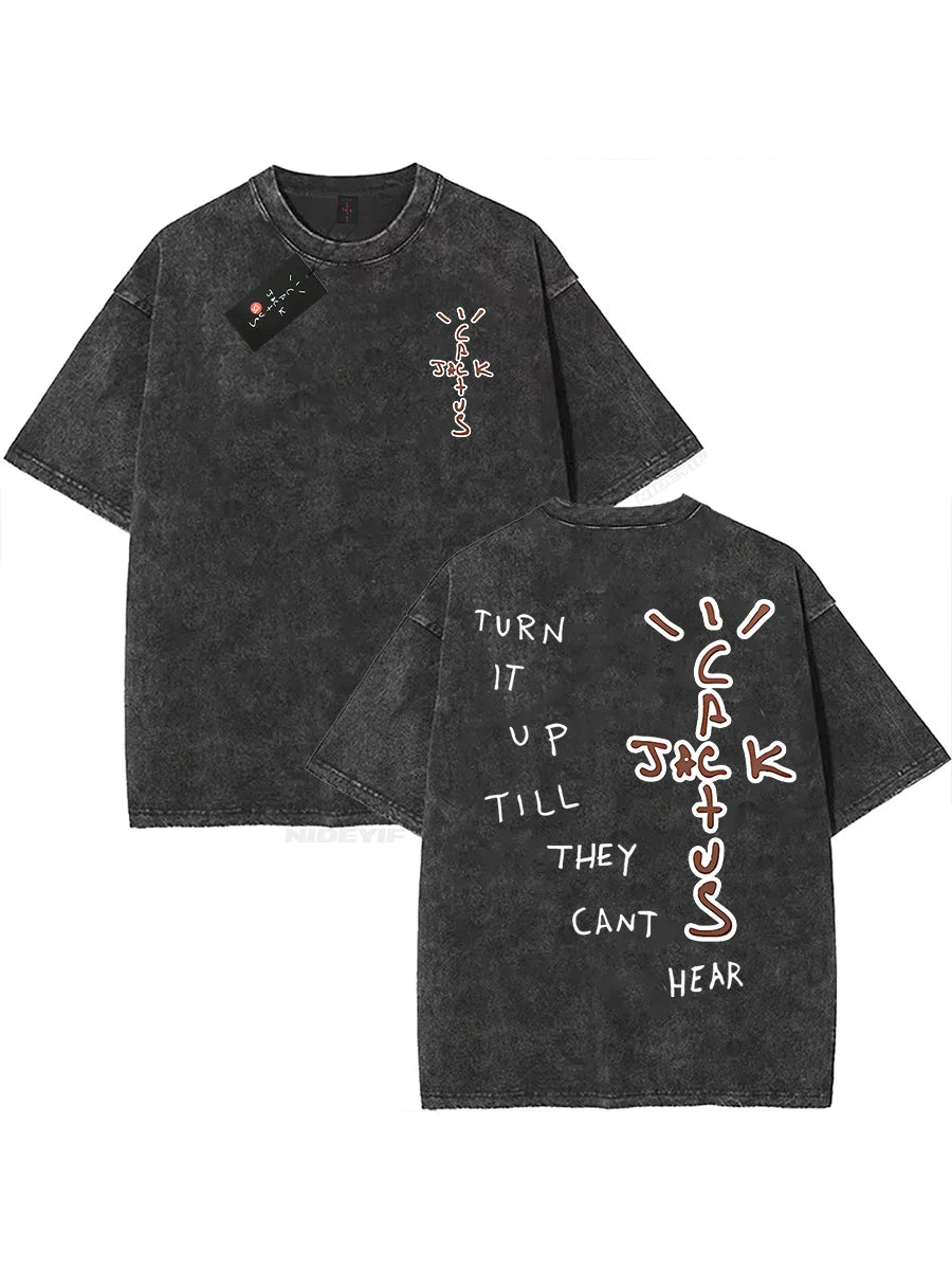 Oversized T Shirt  cactus jack