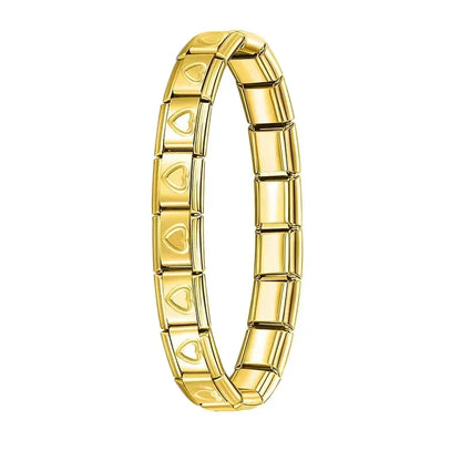 Hapiship Charm Bracelet Stainless Steel