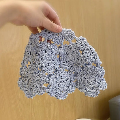 Breathable Lace Floral Beret