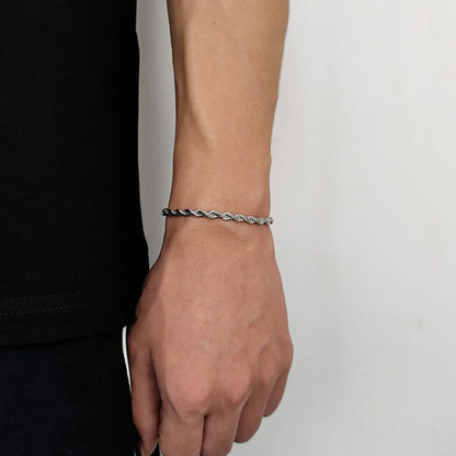 Bracelet Twist Chain Stainless Steel