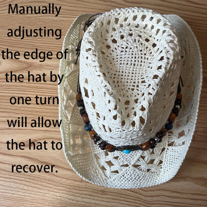 Vintage Summer Beach Bohemian Straw Hat