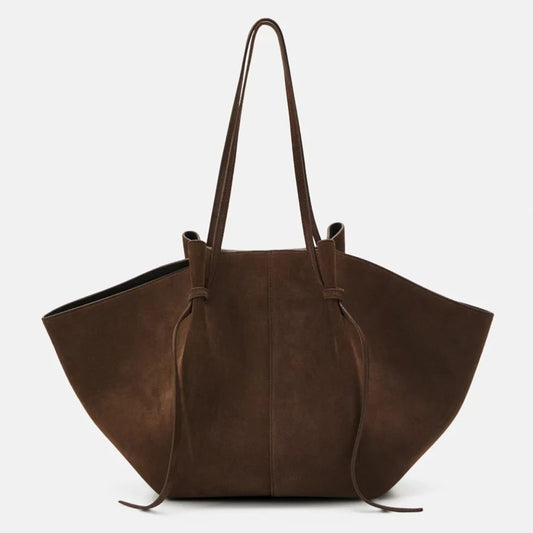 Luxury Suede Tote Bags Designer Vintage