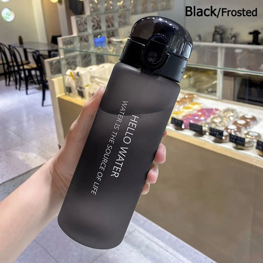 Transparent Water Bottle Portable