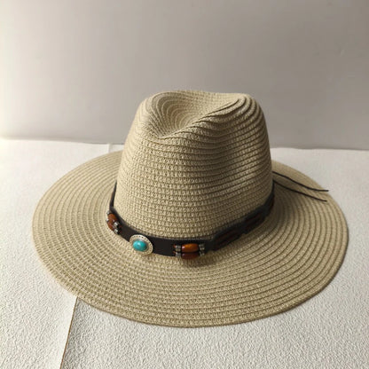 Vintage Summer Beach Bohemian Straw Hat