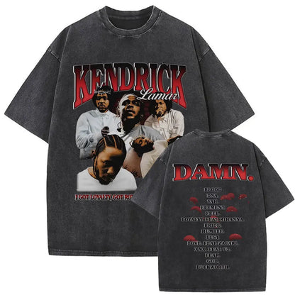 Kendrick Lamar Washed Vintage T-shirt