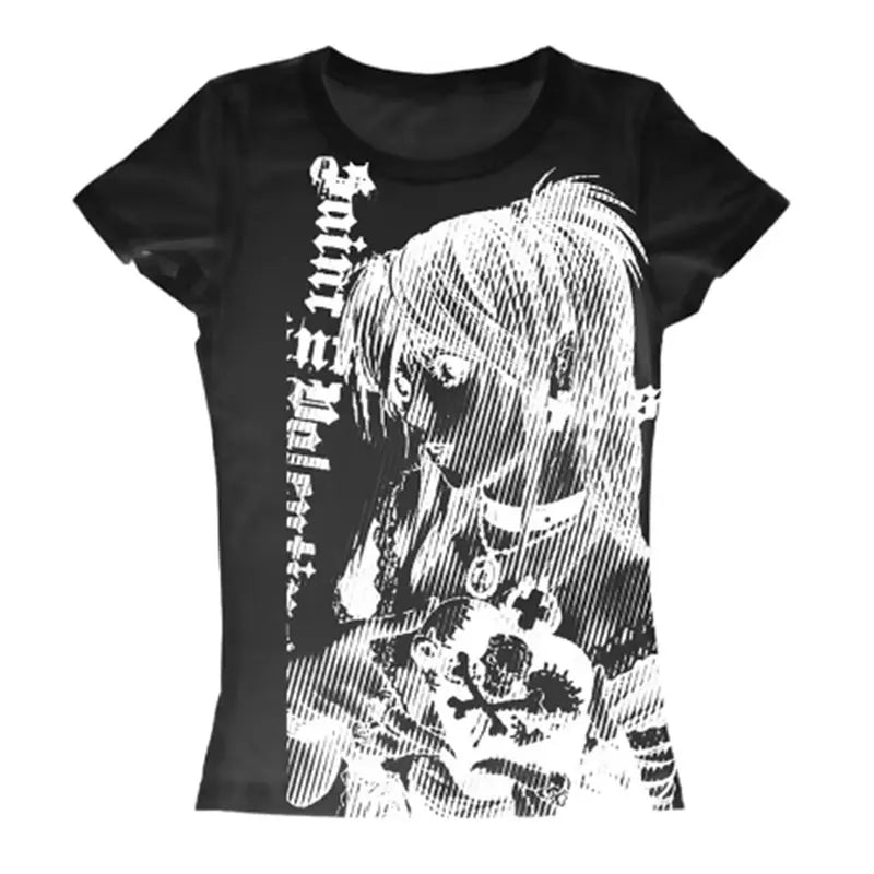 90s Vintage Emo Casual T-shirt