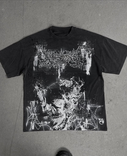 Gothic Punk Unisex T-Shirt Vintage Dark