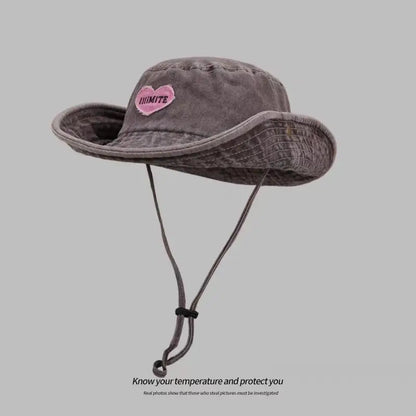 Retro Washed Japanese Cowboy Hat