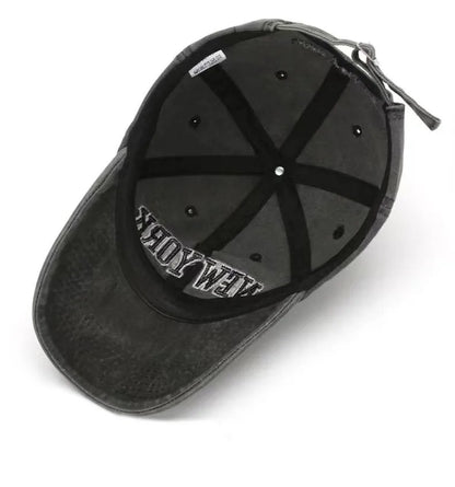 New York Washed Cotton Cap