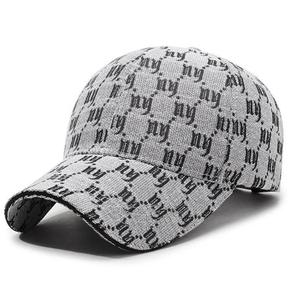 Baseball Cap With Pattern