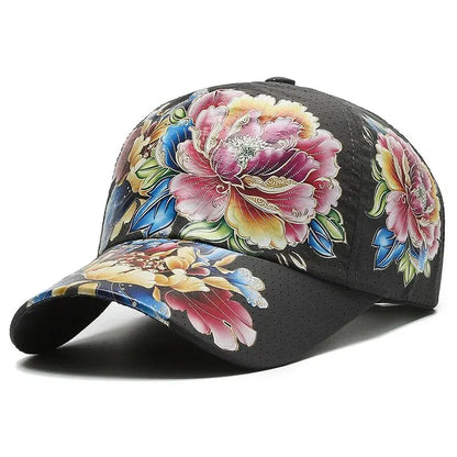 Cap Women Flower