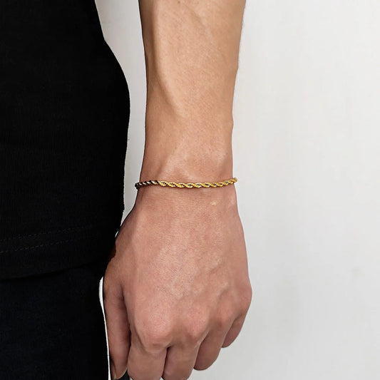 Bracelet Twist Chain Stainless Steel