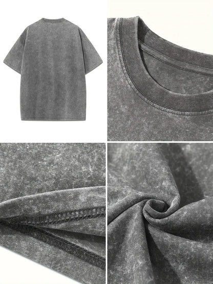 Oversize Washed T-Shirt Here Comes The Sun