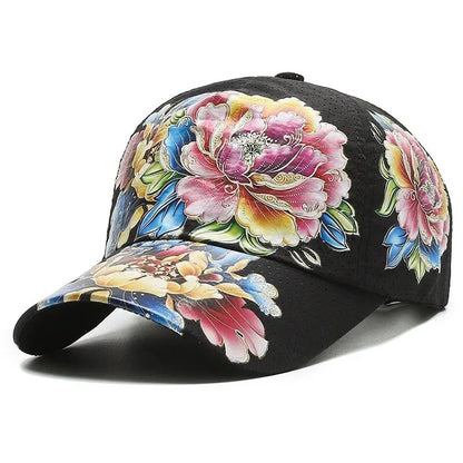 Cap Women Flower