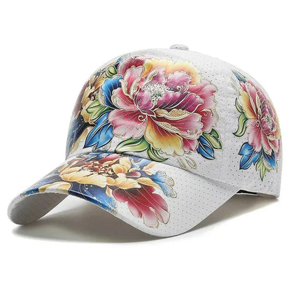 Cap Women Flower