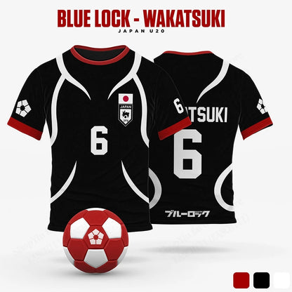 Anime Jersey Blue Lock Oversized