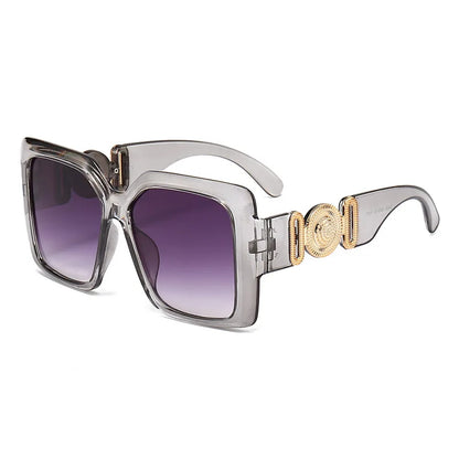 Square Sunglasses Luxury Retro UV400