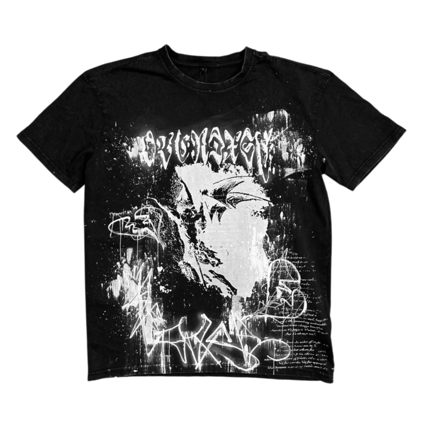 Gothic Punk Unisex T-Shirt Vintage Dark