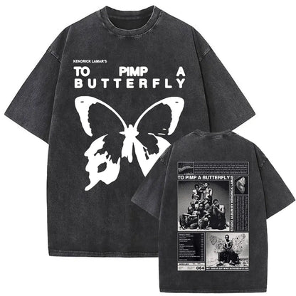Kendrick Lamar Washed Vintage T-shirt