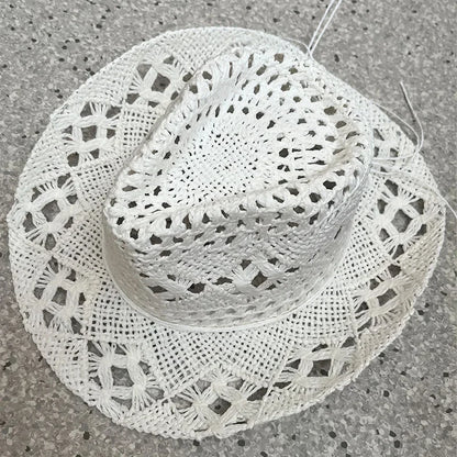 Vintage Summer Beach Bohemian Straw Hat