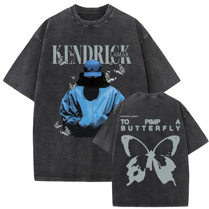 Kendrick Lamar Washed Vintage T-shirt