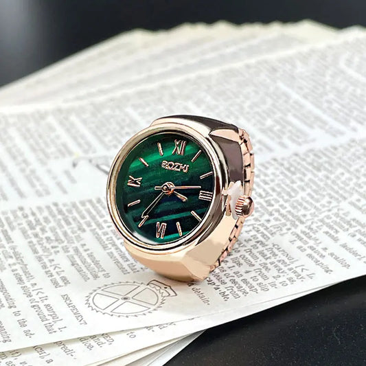 Vintage Finger Watch Ring