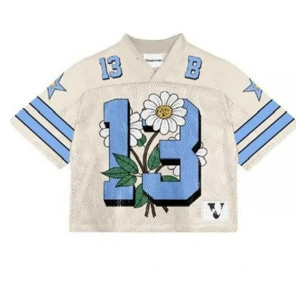 American trendy football jerseys retro streetwear