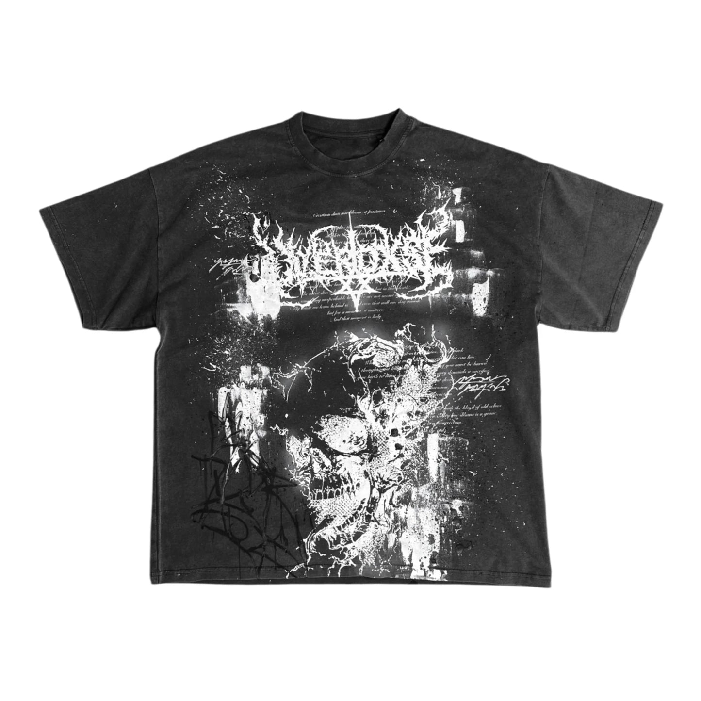 Gothic Punk Unisex T-Shirt Vintage Dark